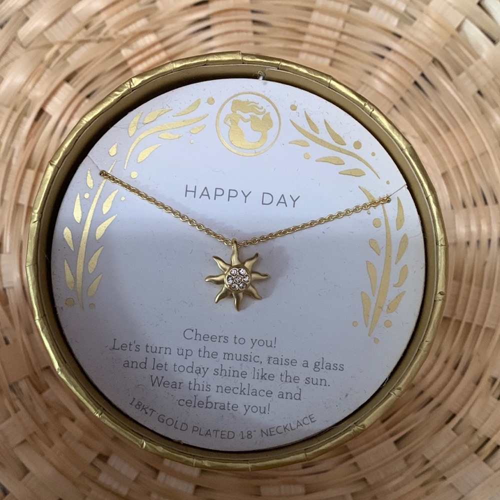 “Happy Day “ necklace new in box